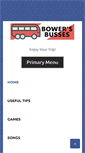 Mobile Screenshot of bowersbuses.com